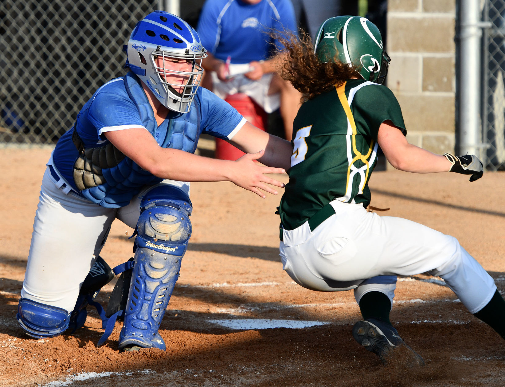 Westwood vs Gehlen Catholic regional softball